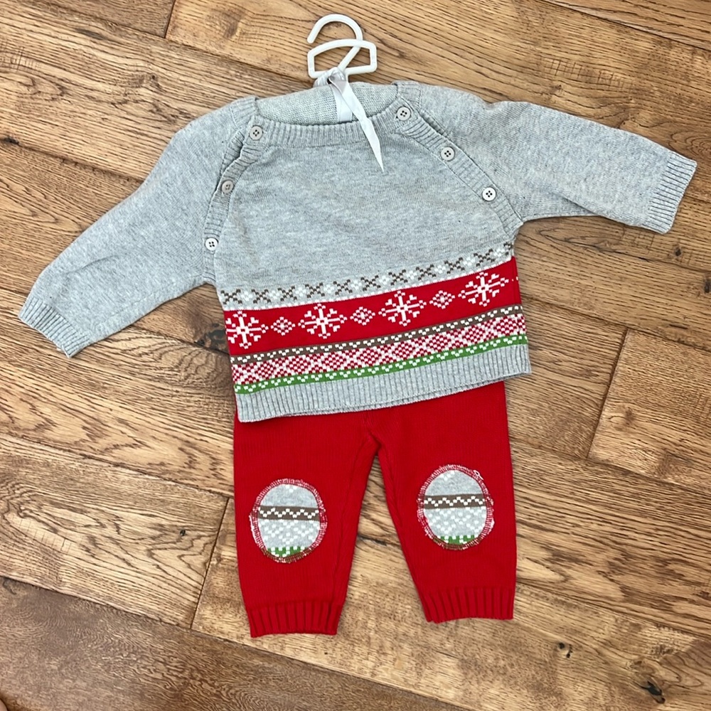 ELEGANT BABY Sweater Two Piece Set 12 Months NWT